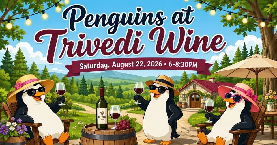 Penguins Live at Trivedi Wine 1
